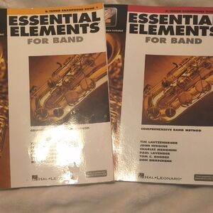 Essential Elements for Band Book Set For Tenor Saxophone